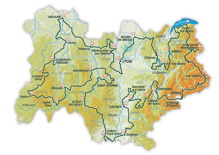 Le Grand Tour – Le road trip en Auvergne-Rhône-Alpes